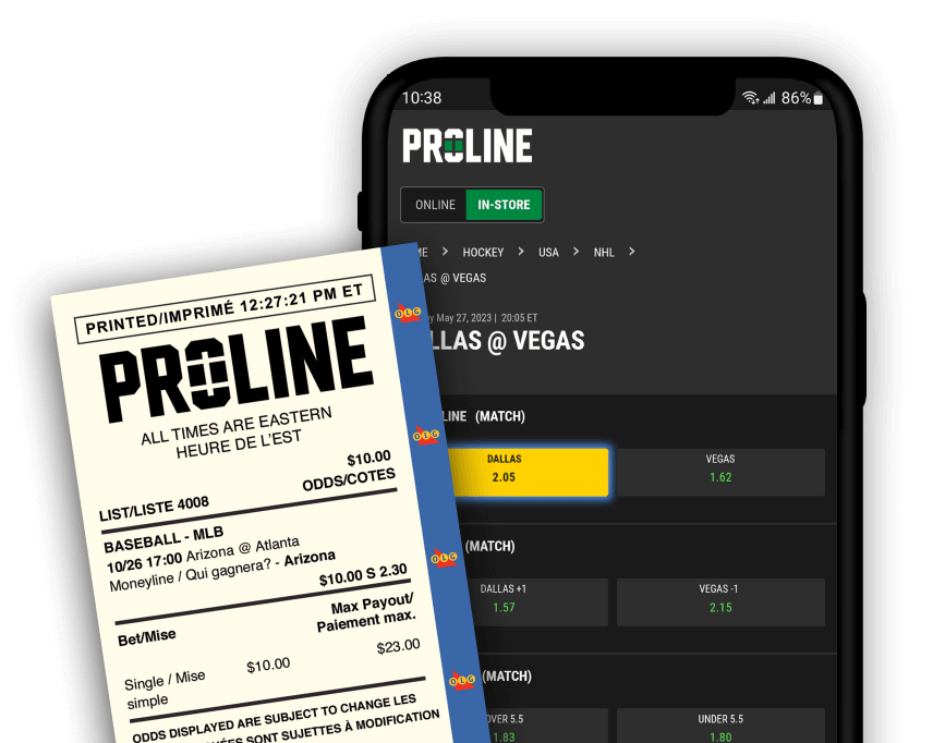 Proline ticket and app